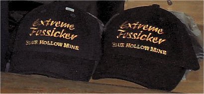Extreme Fossicker caps only available
from Blue Hollow Mine.